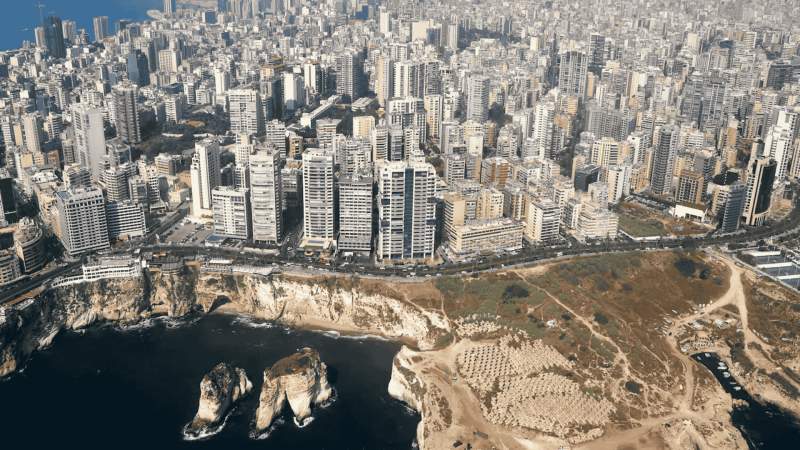 beirut lebanon raoucheh