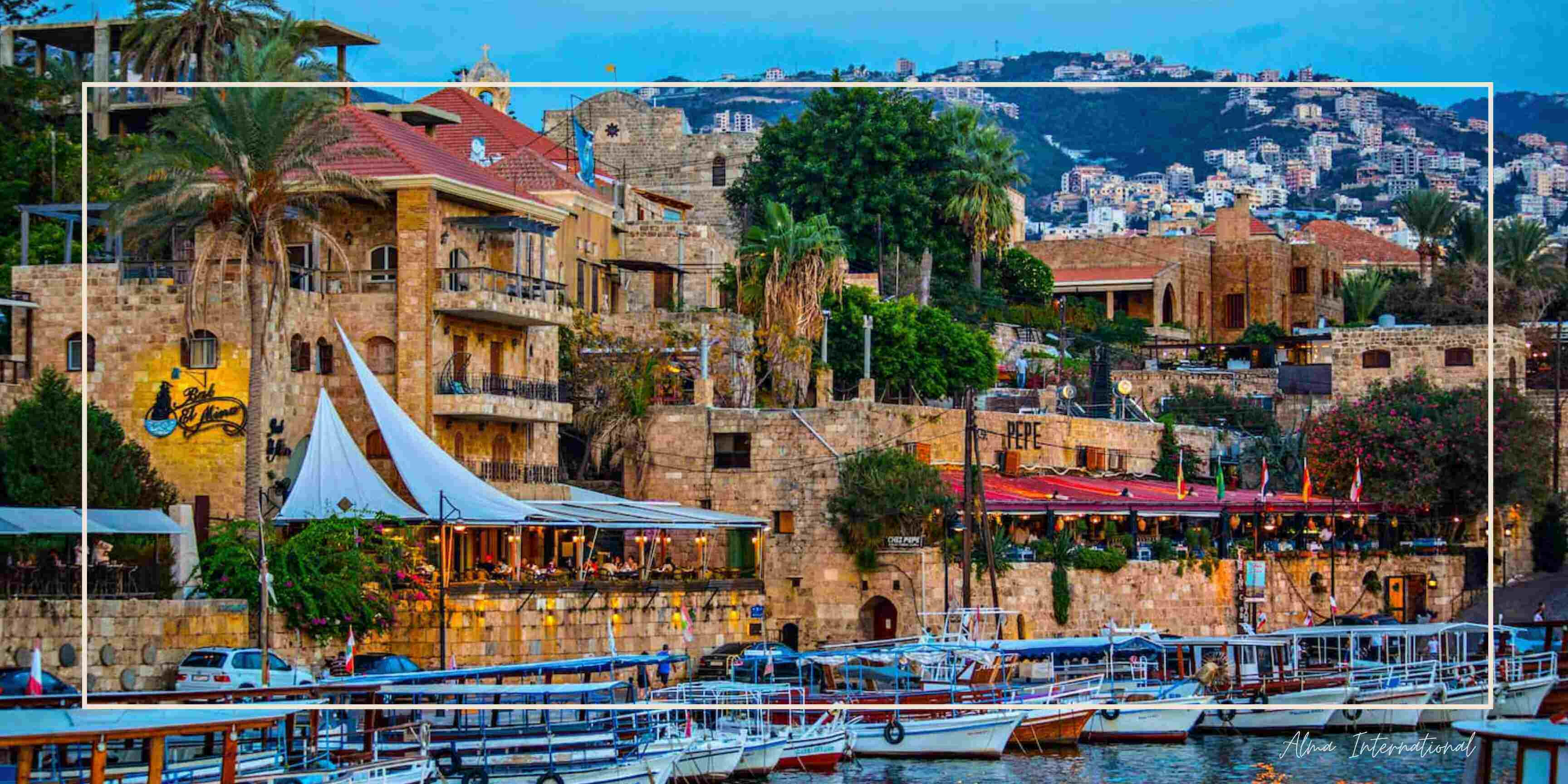 Byblos old fishermen port